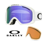 O - Frame 2.0 Pro XL (7112) Skibriller - Matte White/Violet + Persimmon linser - Gumpel & Co