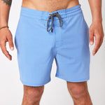 Men's Mirage Retro Golden Hour 16Inch Badebukser - Herre - Blue Yonder - Gumpel & Co