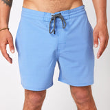 Men's Mirage Retro Golden Hour 16Inch Badebukser - Herre - Blue Yonder - Gumpel & Co