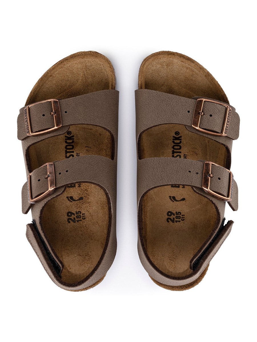 Kids Milano Birko - Flor Nubuklæder Sandaler - Børn - Mocha - Normal - Gumpel & Co