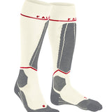SK4 Advanced Compression Merinould Skisokker - Dame - Off White - Gumpel & Co