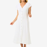 Premium Surf Long Dress - Dame - White - Gumpel & Co