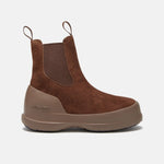 Luna Chelsea Suede Vinterstøvler - Unisex - Brown - Gumpel & Co