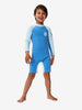 Icons UV Brushed Long Sleeve Spring Rash Vest - Kids - Blue Gum