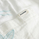 Men's - FIG LOOSE WITH EMBROIDERY SHORTS - Egret - Gumpel & Co