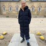 Infinity Dunfrakke - Dame - Sort - Gumpel & Co