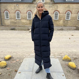 Infinity Dunfrakke - Dame - Sort - Gumpel & Co