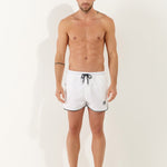 Men's Tom Badeshorts - Herre - Blanc - Gumpel & Co
