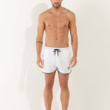Men's Tom Badeshorts - Herre - Blanc - Gumpel & Co