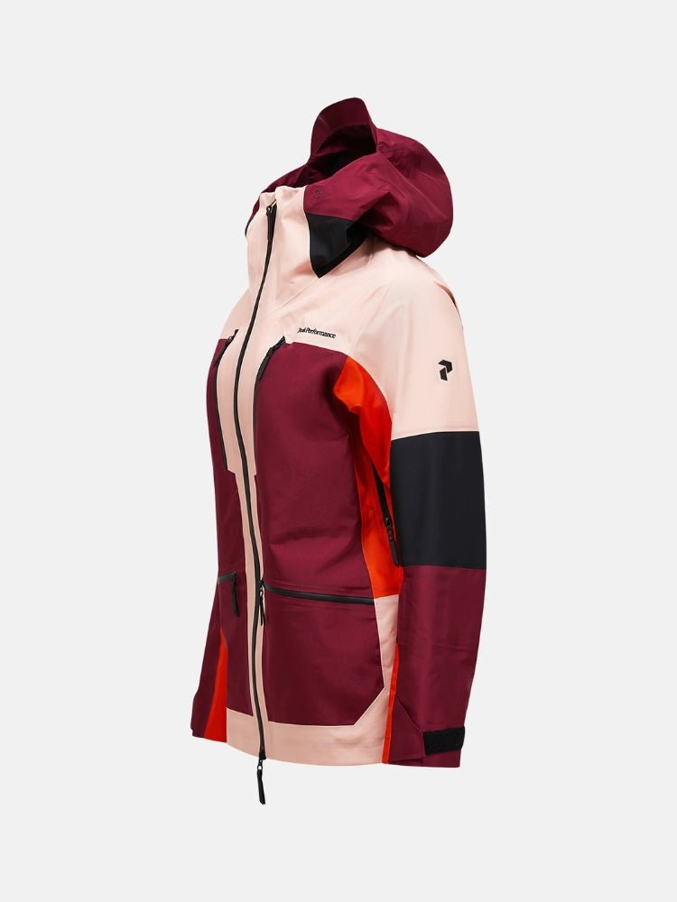 Vertical GORE - TEX Pro Skijakke - Dame - Peach Fuzz - Gumpel & Co