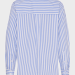 Vigga - Skjorte til damer - White/Powder Blue - Gumpel & Co