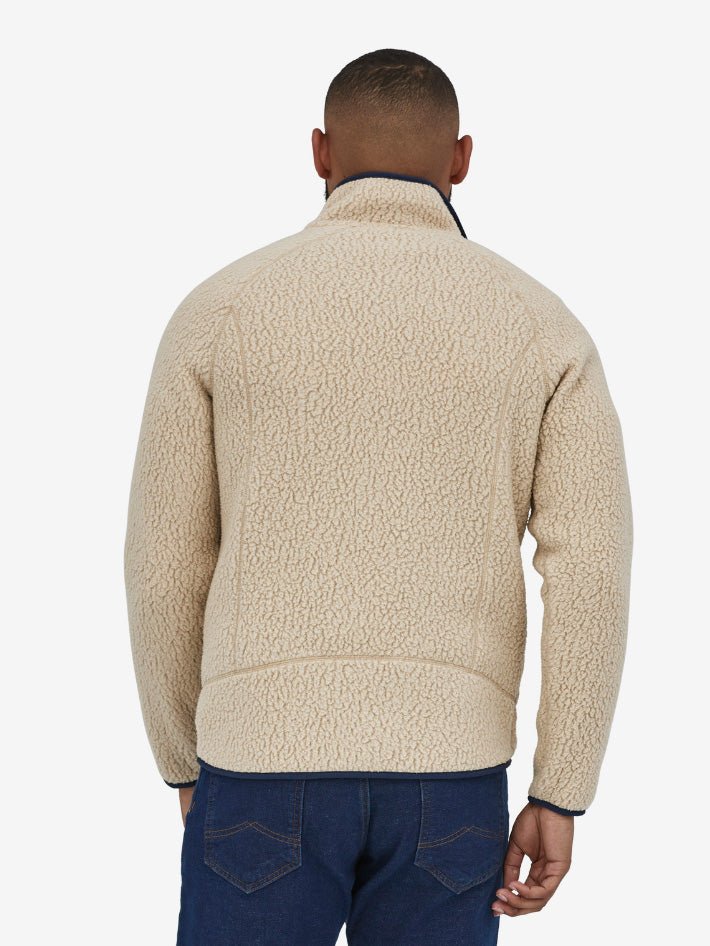 Retro Pile Fleece Trøje - Herre - El Cap Khaki - Gumpel & Co