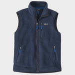 Retro Pile Fleece Vest - Herre - Navy / Blå - Gumpel & Co