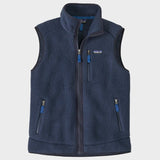 Retro Pile Fleece Vest - Herre - Navy / Blå - Gumpel & Co