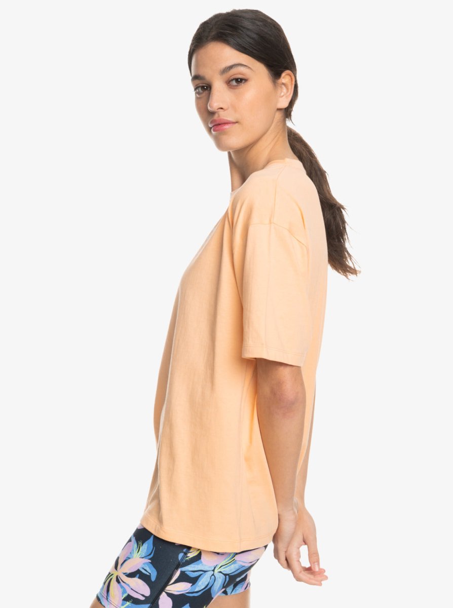 Women's Essential Energy T-shirt - Dame - Peach Fuzz - Gumpel & Co