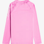 Kids Whole Hearted Long Sleeve UV/Rash Guard - Børn - Cyclamen - Gumpel & Co