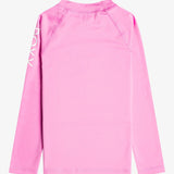 Kids Whole Hearted Long Sleeve UV/Rash Guard - Børn - Cyclamen - Gumpel & Co
