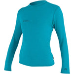 Women's TRVLR Hybrid Langærmet UPF 50+ UV T-shirt - Dame - Turquoise - Gumpel & Co