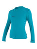 Women's TRVLR Hybrid Long Sleeve UPF 50+ UV T-Shirt - Women's - Turquoise