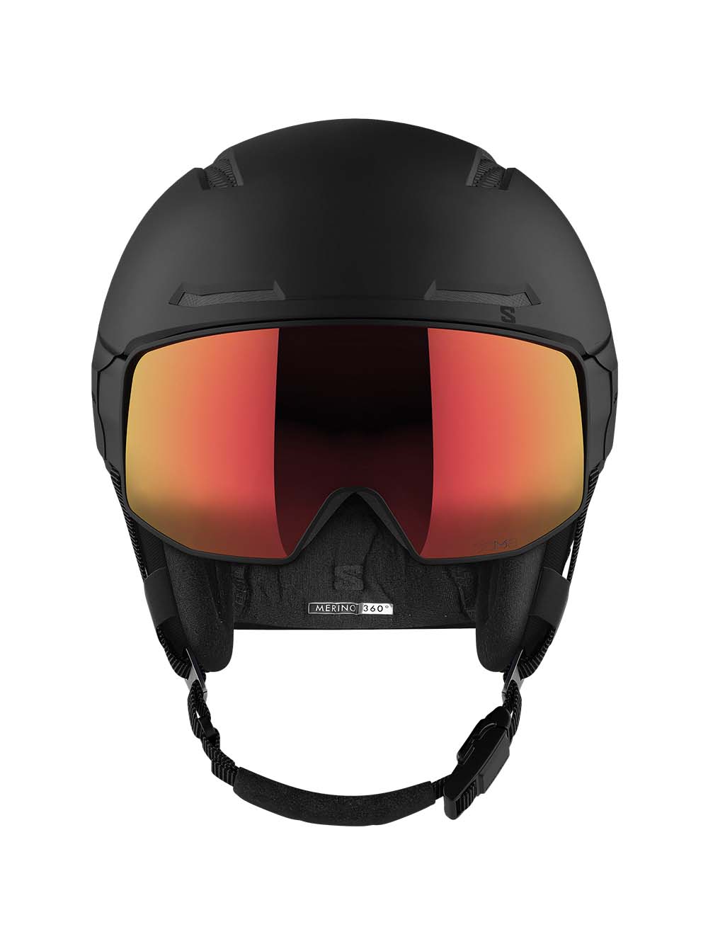 Driver Sigma Plus Visir Skihjelm - Unisex - Black - Gumpel & Co
