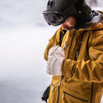 Fall Line 5 - finger Skihandsker - Unisex - Almond White/Almond - Gumpel & Co