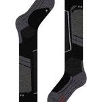 SK4 Advanced Merinould Skisokker - Dame - Black - Gumpel & Co