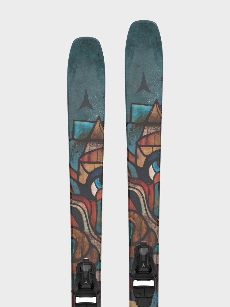 Bent 90 + STR 12 GW Binding - All Mountain - Multicolor - Gumpel & Co