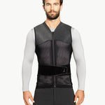 Men's Live Shield Vest Amid Rygskjold - Herre - Black - Gumpel & Co