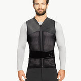Men's Live Shield Vest Amid Rygskjold - Herre - Black - Gumpel & Co