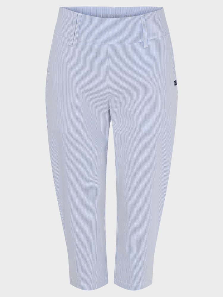 Lynn - bukser til damer - White/Federal Blue - Gumpel & Co