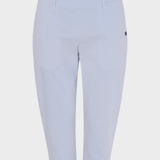 Lynn - bukser til damer - White/Federal Blue - Gumpel & Co