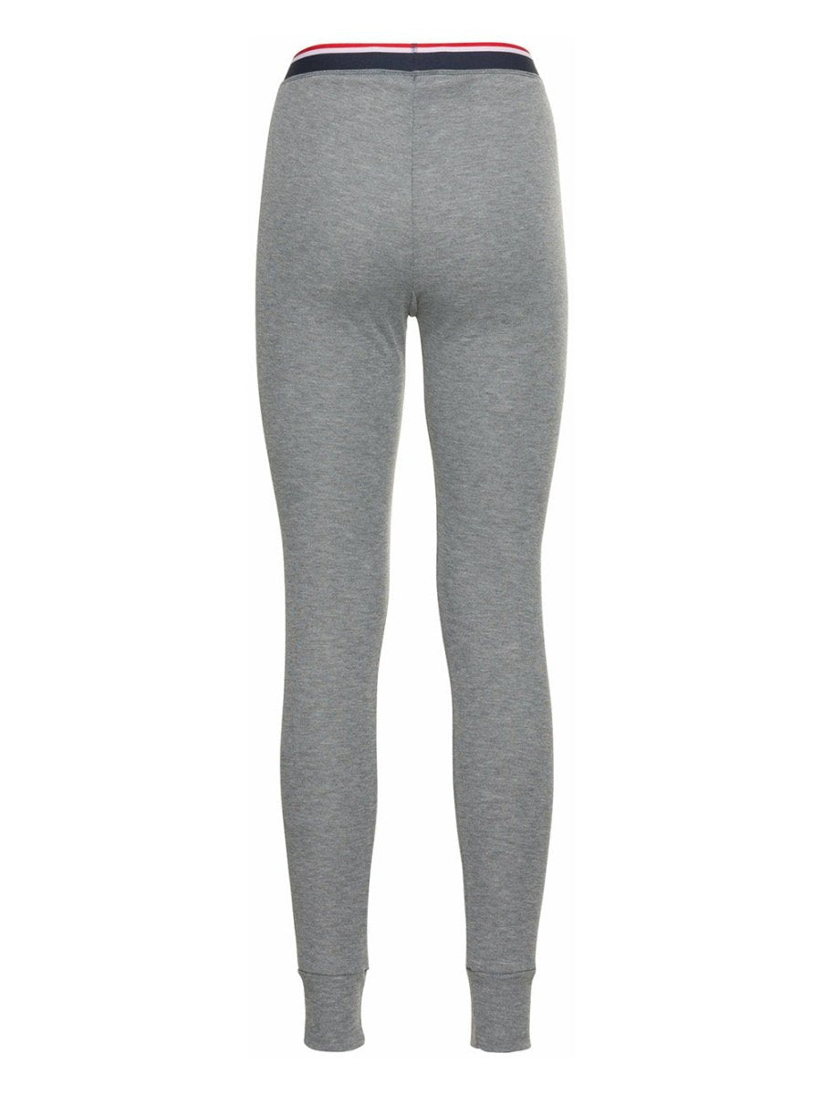 Womens' Active Warm Skiunderbukser - Steel Grey Melange - Gumpel & Co