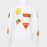 Triumph Ski midlayer - Womens - White - Gumpel & Co