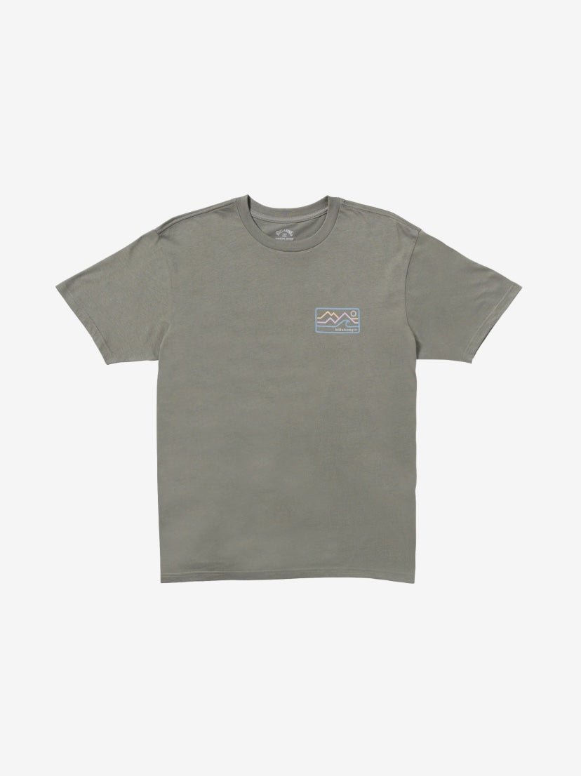 Range - Short Sleeves T-Shirt for Men - Slate - Gumpel & Co