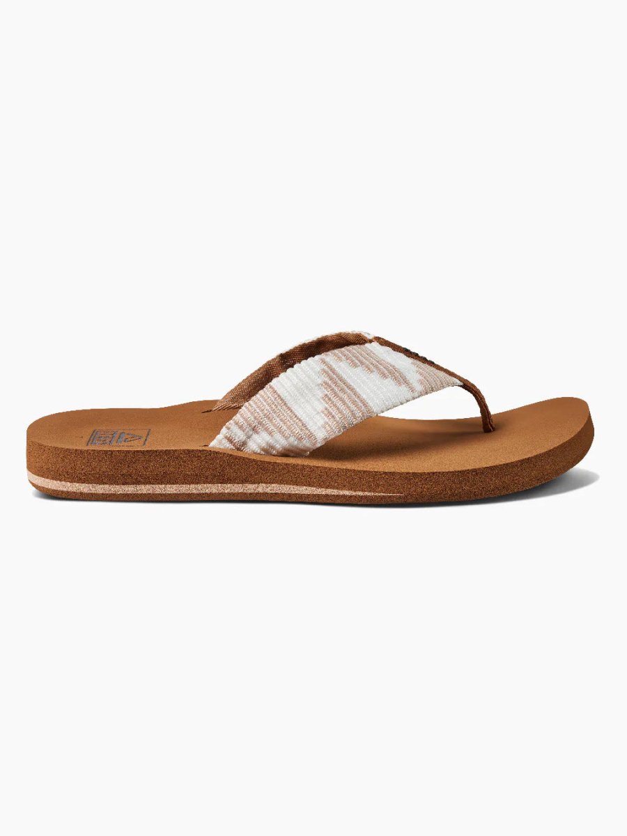 Women's Spring Woven Sandaler - Damer - Sand - Gumpel & Co