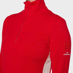 Voss 1/4 zip - Women - Red - Gumpel & Co