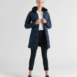 Enigma Dunfrakke - Dame - Navy - Gumpel & Co