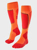 Advanced SK4 Ski Socks - Mens - Flash Orange