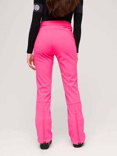 Women's Softshell Slim Skibukser - Dame - Hyper Magenta Pink - Gumpel & Co