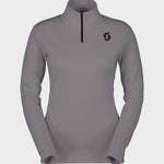 W Pullover Defined Light - Dame - Evening Grey - Gumpel & Co