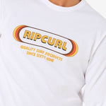 Icons Of Surf Long Sleeve UV Tee - Herre - White - Gumpel & Co
