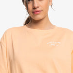 Women's Essential Energy T-shirt - Dame - Peach Fuzz - Gumpel & Co