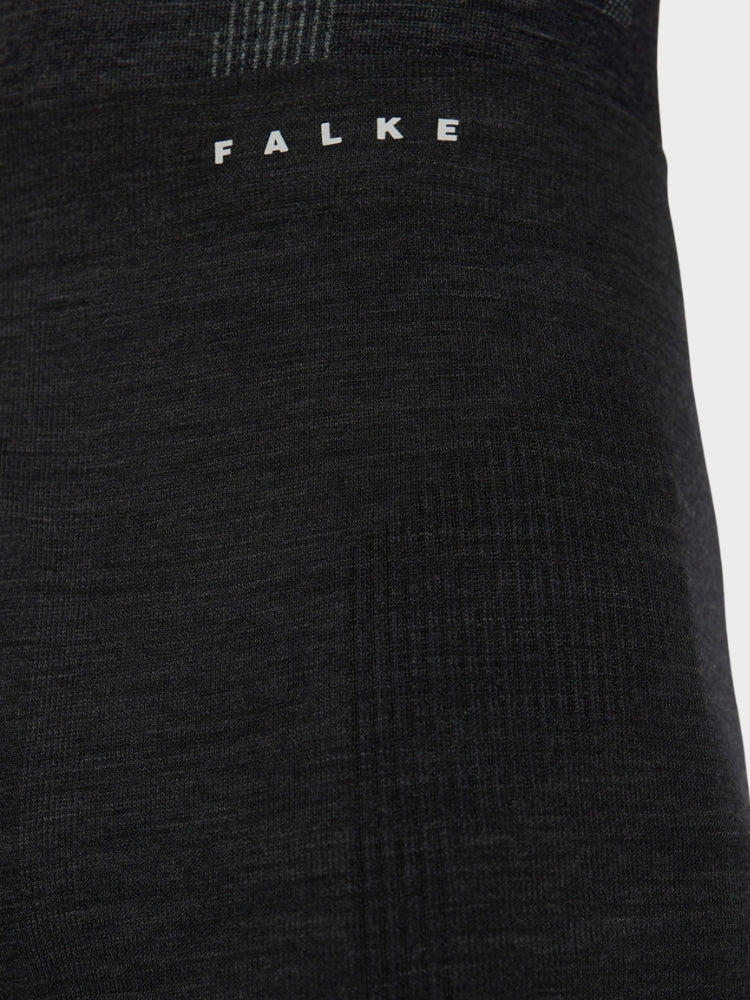 3/4 Wool Tech Skiunderbukser - Mens - Black - Gumpel & Co