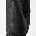 Women's Omni Mitten Leather Skivanter - Dame - Black - Gumpel & Co