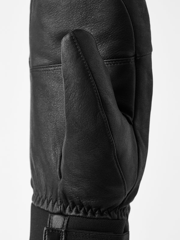 Women's Omni Mitten Leather Skivanter - Dame - Black - Gumpel & Co