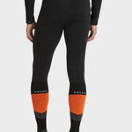 3/4 Wool Tech Skiunderbukser - Mens - Black - Gumpel & Co