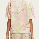 Women's Printed Camp Skjorte - Dame - Vondelfield Blossom - Gumpel & Co