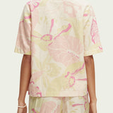 Women's Printed Camp Skjorte - Dame - Vondelfield Blossom - Gumpel & Co