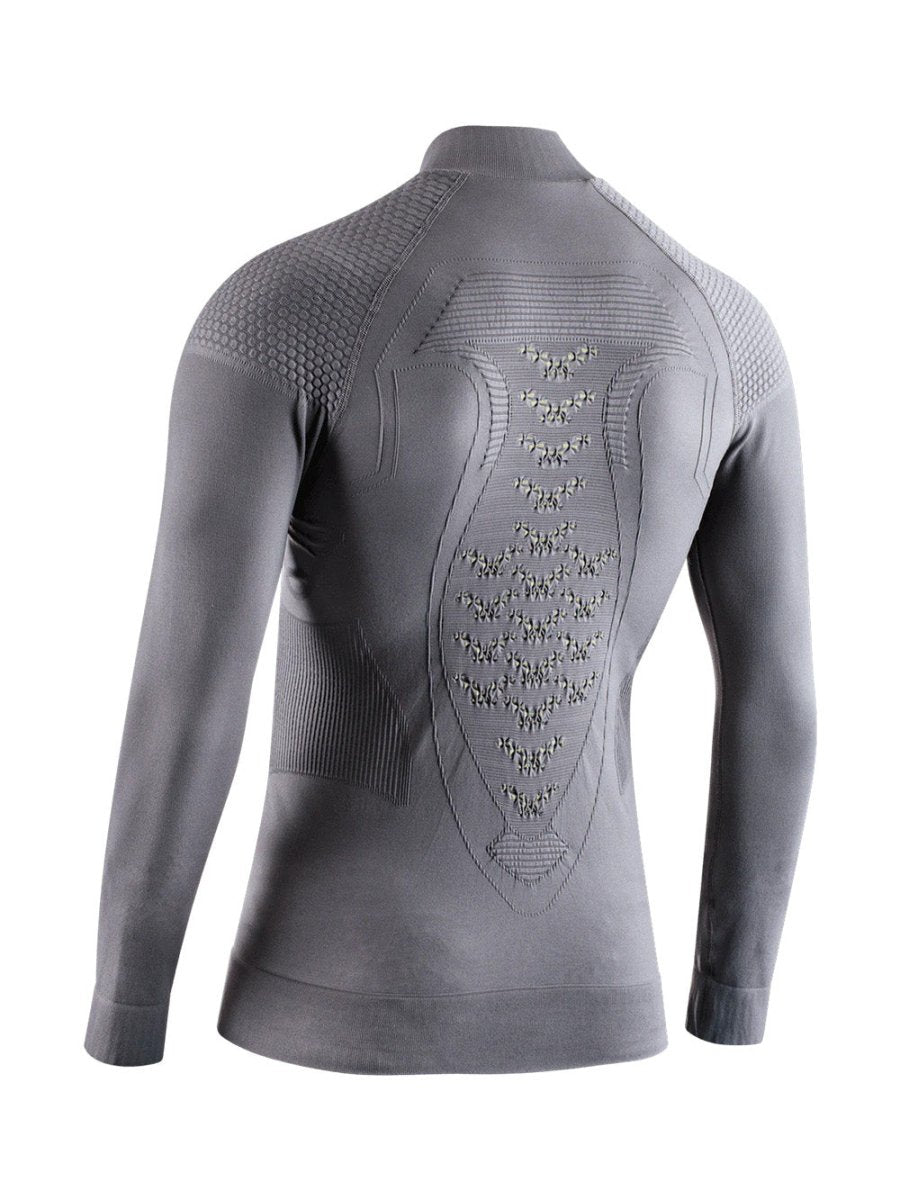 Men's Energy Accumulator 4.0 Midlayer - Herre - Charcoal/Yellow - Gumpel & Co