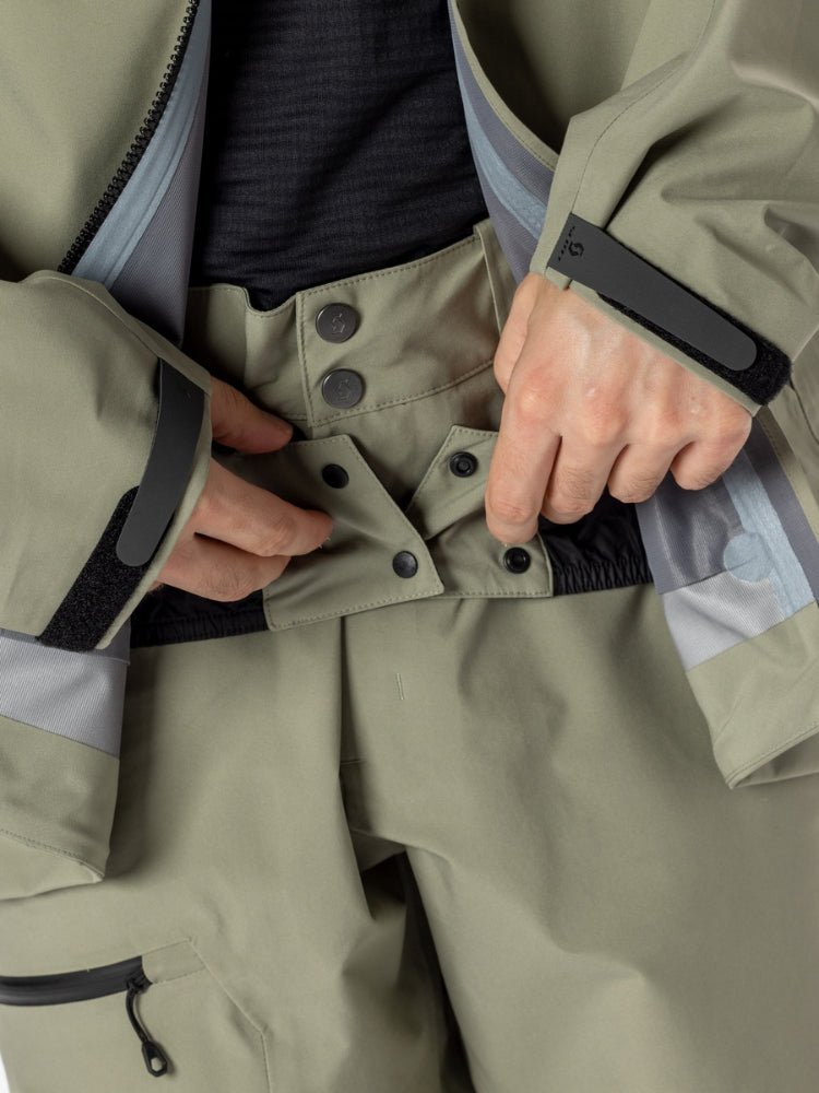 Explorair 3L Jacket - Mens - Dust Grey - Gumpel & Co